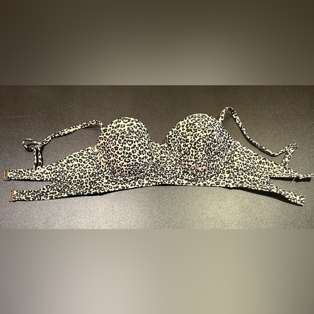 Women’s Push Up Animal Print Bikini Top M